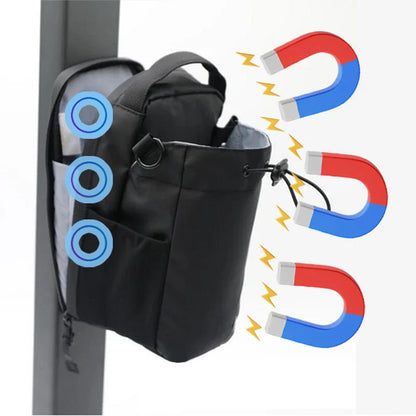 SafeCarry Magnetic Bag – Hands-Free Organizer for Travel, Gym & Public Use