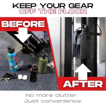 SafeCarry Magnetic Bag – Hands-Free Organizer for Travel, Gym & Public Use