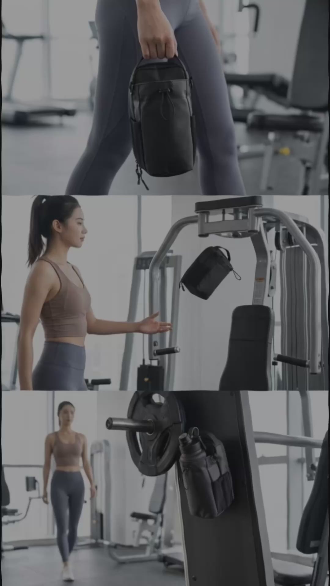 SafeCarry Magnetic Bag – Hands-Free Organizer for Travel, Gym & Public Use